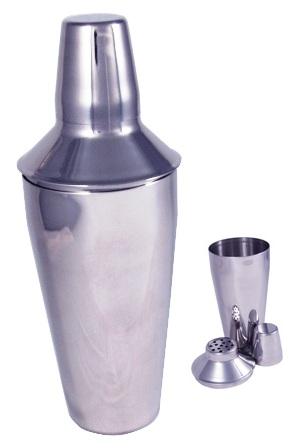Klasický třídílný shaker 0,3l