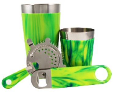 TO GO sada - zelenožlutý vinyl