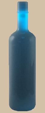 Skyy flair láhev - tyrkysová